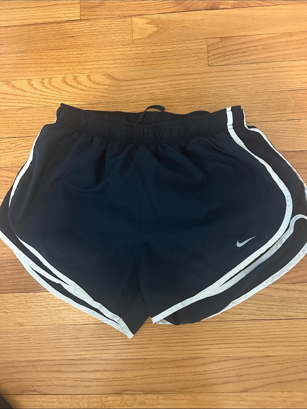 Nike navy Athletic Shorts with White Trim